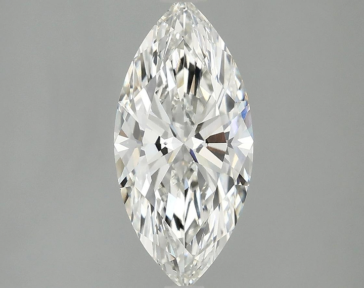 2.05 Carat Marquise Shaped Excellent Cut VVS2 IGI Certified Lab Grown Diamond