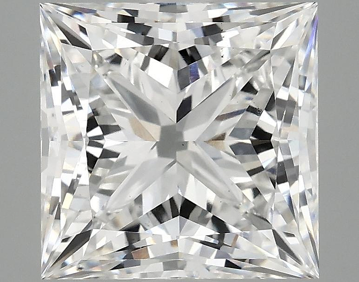 3.91 Carat Princess Shaped Ideal Cut VS1 IGI Certified Lab Grown Diamond