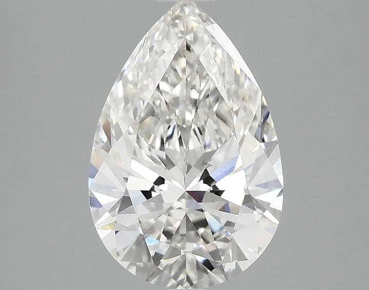 2.51 Carat Pear Shaped Excellent Cut VVS2 IGI Certified Lab Grown Diamond