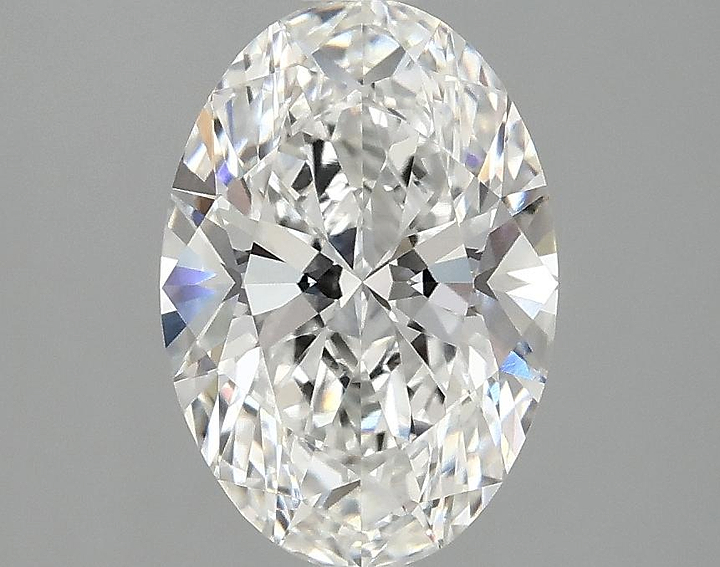 2.05 Carat Oval Shaped Ideal Cut VVS2 IGI Certified Lab Grown Diamond