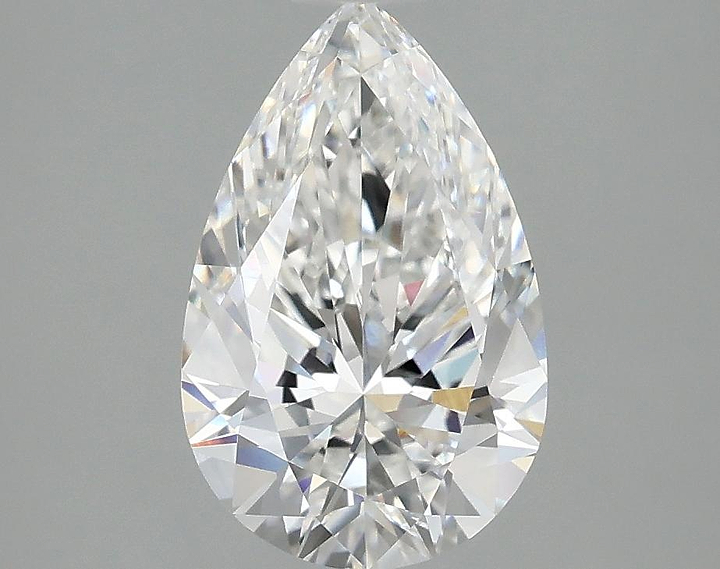 2.1 Carat Pear Shaped Ideal Cut VVS2 IGI Certified Lab Grown Diamond