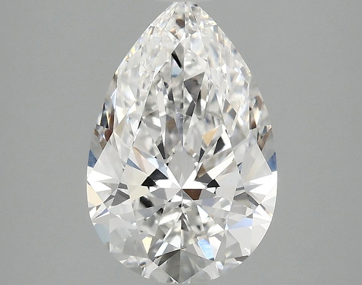 2.36 Carat Pear Shaped Excellent Cut VVS2 IGI Certified Lab Grown Diamond
