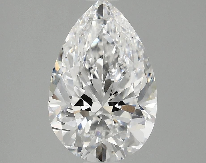 2.03 Carat Pear Shaped Excellent Cut VS2 IGI Certified Lab Grown Diamond