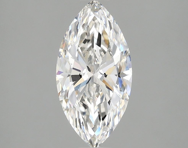 1.5 Carat Marquise Shaped Ideal Cut VVS2 IGI Certified Lab Grown Diamond