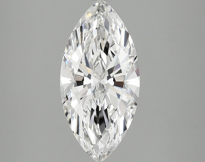 2.0 Carat Marquise Shaped Excellent Cut VVS2 IGI Certified Lab Grown Diamond