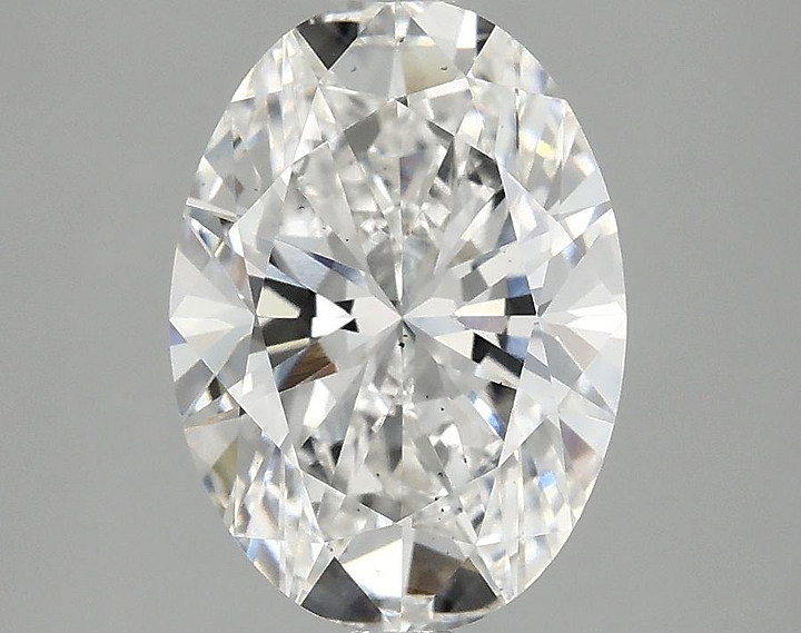 2.5 Carat Oval Shaped Ideal Cut VS2 IGI Certified Lab Grown Diamond
