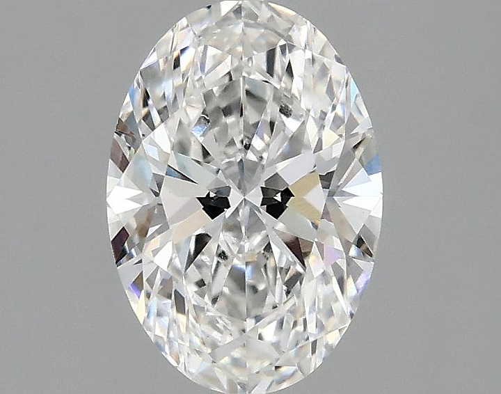 1.48 Carat Oval Shaped Ideal Cut VVS2 IGI Certified Lab Grown Diamond