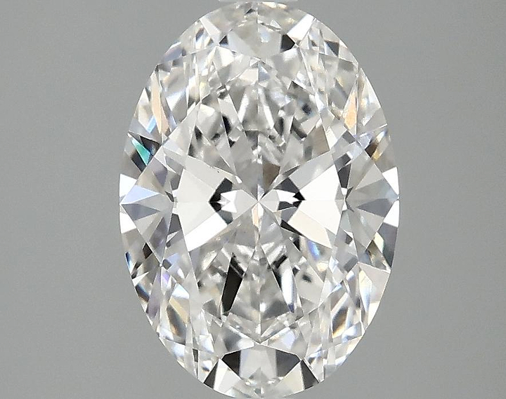 2.09 Carat Oval Shaped Ideal Cut VVS2 IGI Certified Lab Grown Diamond
