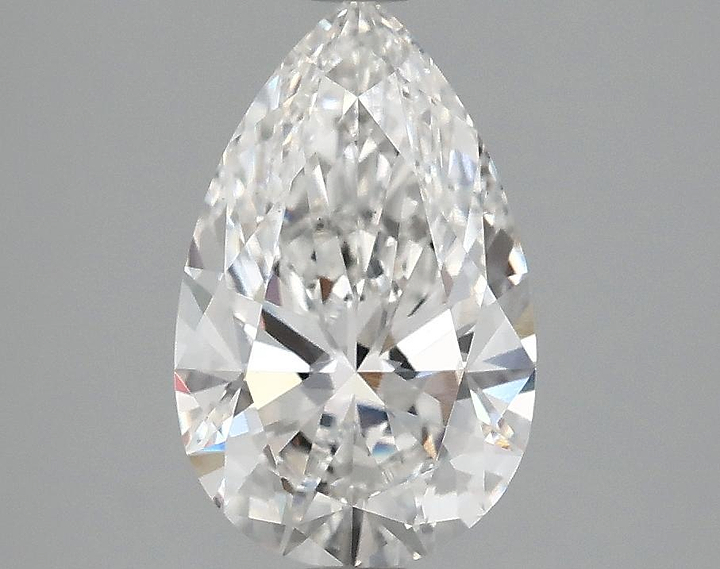 2.05 Carat Pear Shaped Ideal Cut VS1 IGI Certified Lab Grown Diamond