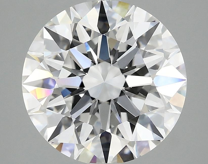 3.08 Carat Round Shaped Ideal Cut VVS2 IGI Certified Lab Grown Diamond