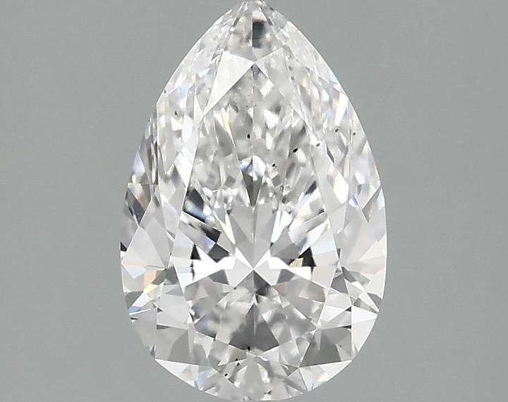 1.58 Carat Pear Shaped Excellent Cut SI1 IGI Certified Lab Grown Diamond