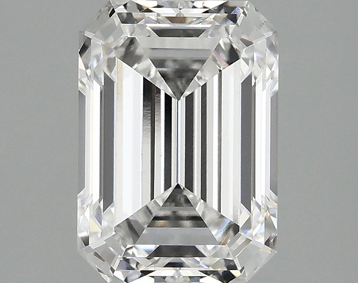 2.37 Carat Emerald Shaped Ideal Cut VS1 IGI Certified Lab Grown Diamond