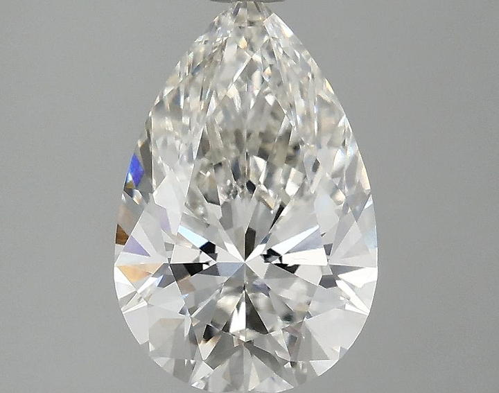 2.09 Carat Pear Shaped Excellent Cut VS1 IGI Certified Lab Grown Diamond