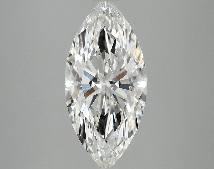 3.07 Carat Marquise Shaped Excellent Cut VVS2 IGI Certified Lab Grown Diamond