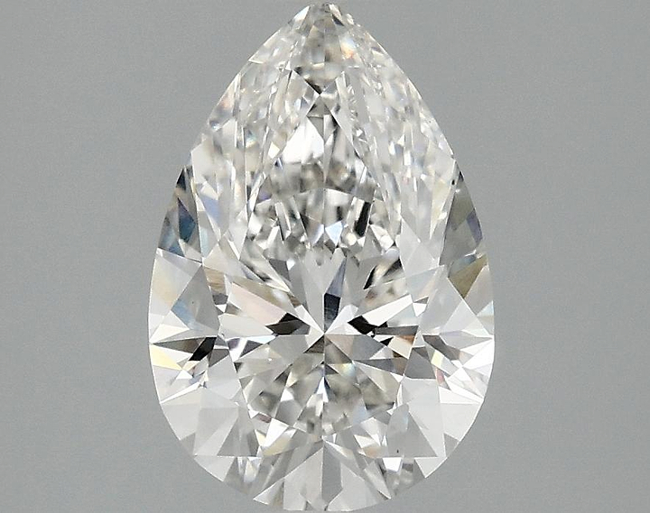 2.02 Carat Pear Shaped Excellent Cut VS1 IGI Certified Lab Grown Diamond