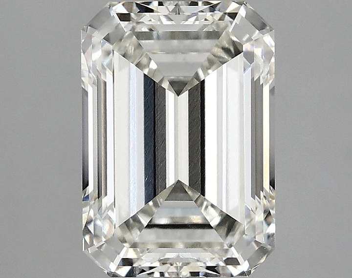 3.01 Carat Emerald Shaped Ideal Cut VS1 IGI Certified Lab Grown Diamond