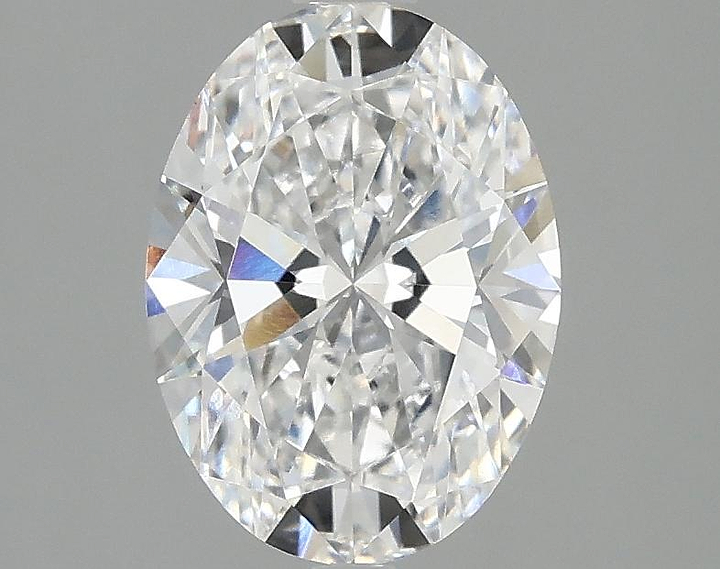 1.6 Carat Oval Shaped Excellent Cut VVS2 IGI Certified Lab Grown Diamond
