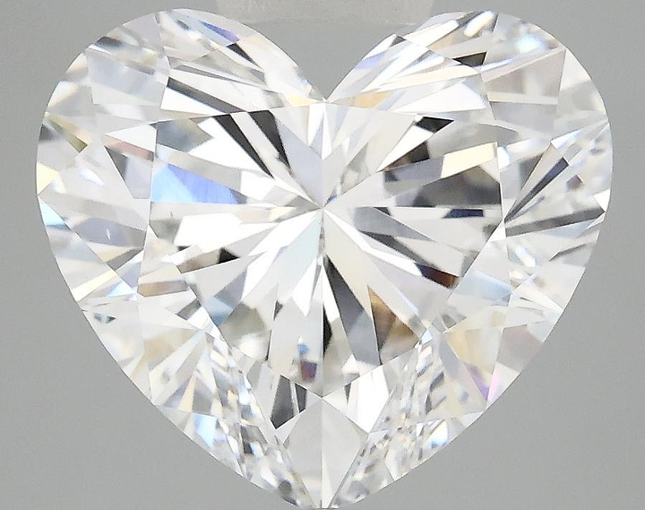 5.05 Carat Heart Shaped Ideal Cut VS1 IGI Certified Lab Grown Diamond