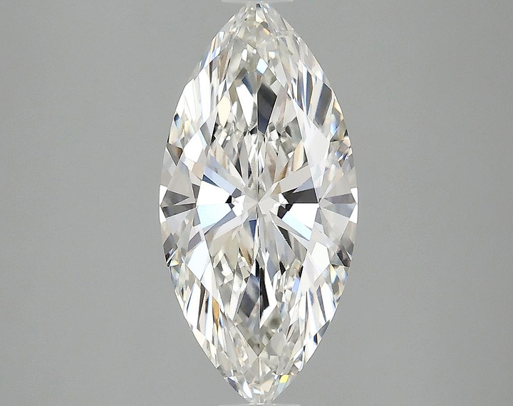 2.05 Carat Marquise Shaped Excellent Cut VVS2 IGI Certified Lab Grown Diamond