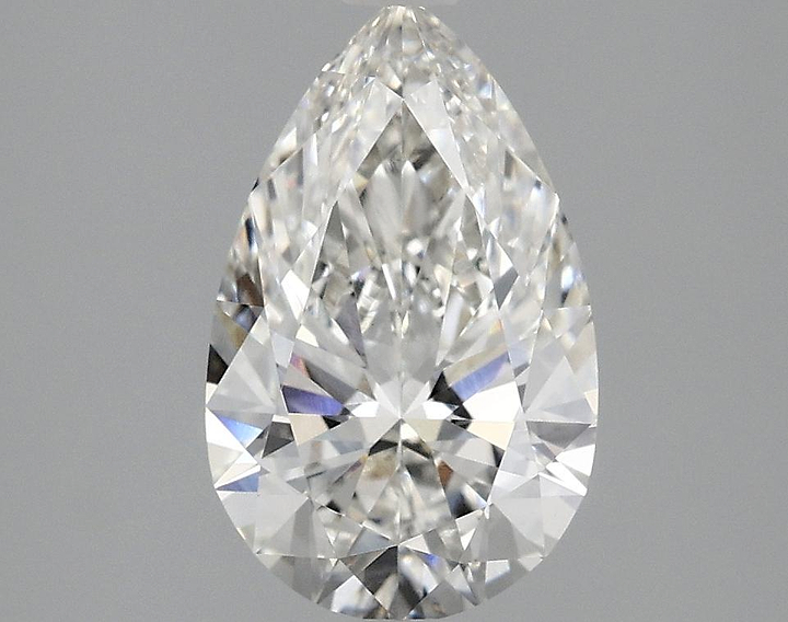 1.81 Carat Pear Shaped Ideal Cut VVS2 IGI Certified Lab Grown Diamond