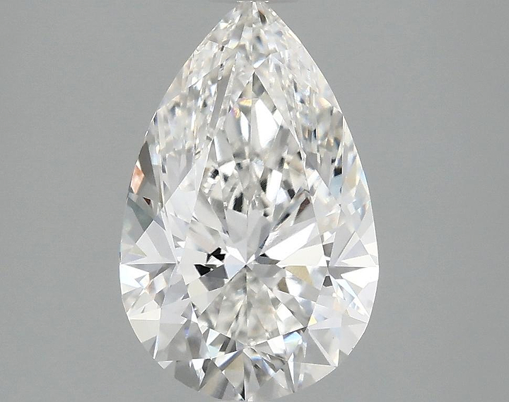 2.05 Carat Pear Shaped Ideal Cut VS1 IGI Certified Lab Grown Diamond