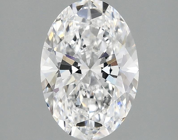 1.55 Carat Oval Shaped Ideal Cut VVS2 IGI Certified Lab Grown Diamond