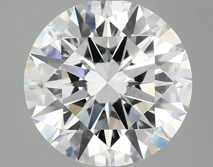 3.09 Carat Round Shaped Ideal Cut VVS2 IGI Certified Lab Grown Diamond