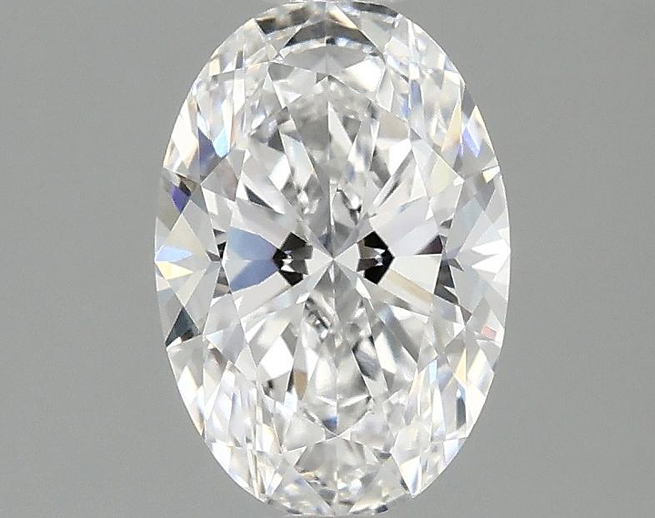1.5 Carat Oval Shaped Ideal Cut VVS2 IGI Certified Lab Grown Diamond