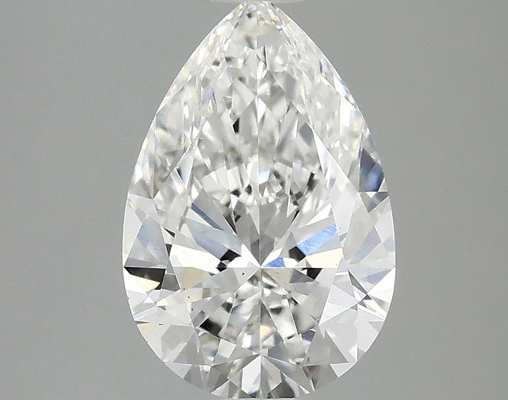 2.08 Carat Pear Shaped Excellent Cut VS1 IGI Certified Lab Grown Diamond
