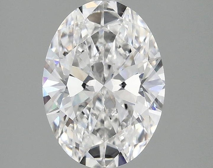 2.1 Carat Oval Shaped Ideal Cut VS1 IGI Certified Lab Grown Diamond