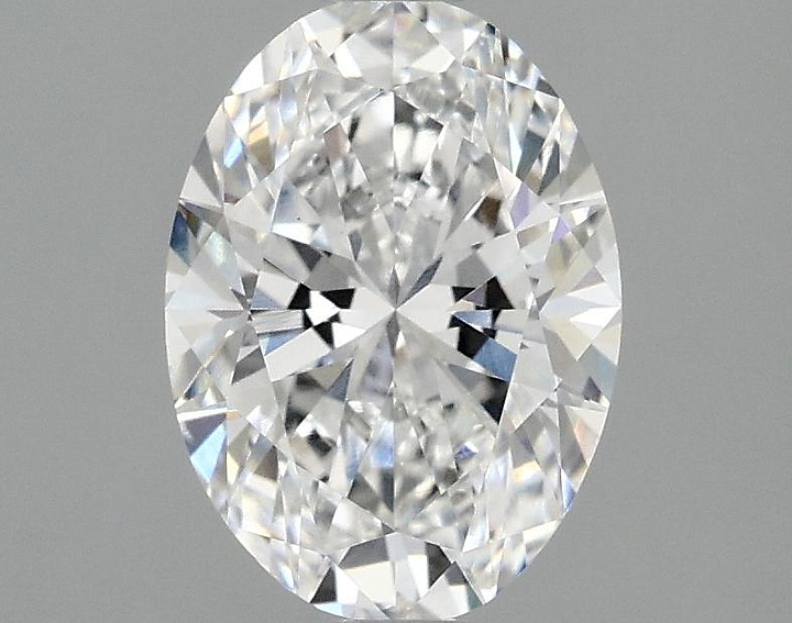 1.65 Carat Oval Shaped Ideal Cut VVS2 IGI Certified Lab Grown Diamond