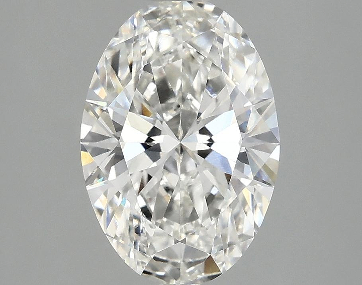 2.05 Carat Oval Shaped Ideal Cut VVS2 IGI Certified Lab Grown Diamond