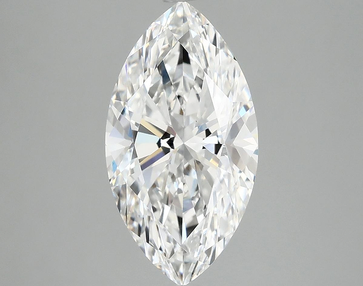 3.02 Carat Marquise Shaped Excellent Cut VS1 IGI Certified Lab Grown Diamond