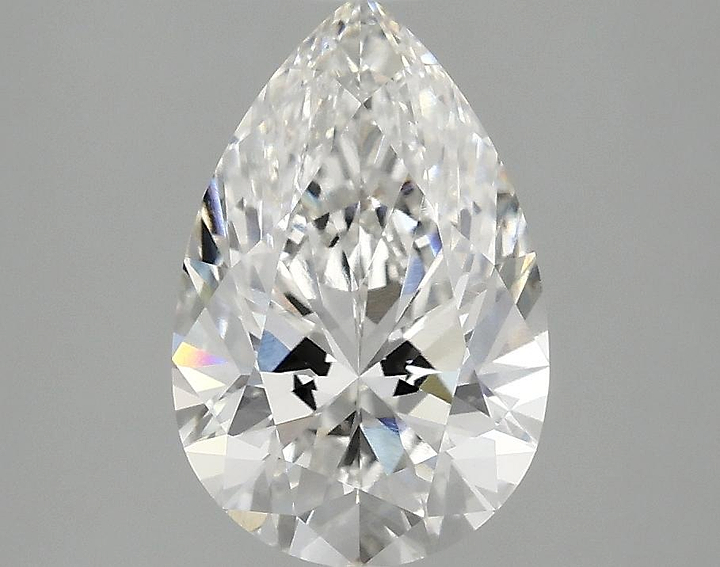 2.05 Carat Pear Shaped Excellent Cut VS1 IGI Certified Lab Grown Diamond