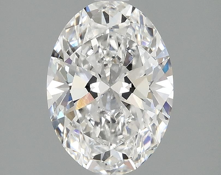 1.58 Carat Oval Shaped Ideal Cut VVS2 IGI Certified Lab Grown Diamond