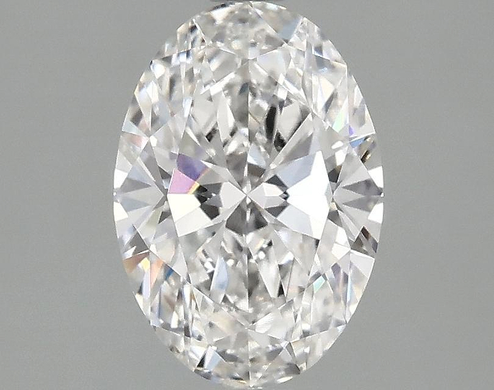 1.4 Carat Oval Shaped Ideal Cut VVS2 IGI Certified Lab Grown Diamond