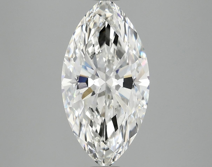 3.01 Carat Marquise Shaped Ideal Cut VVS2 IGI Certified Lab Grown Diamond