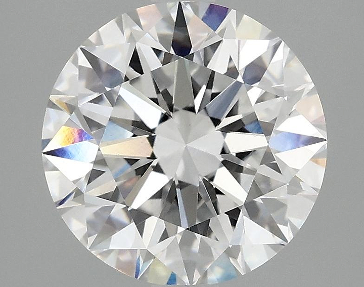 2.96 Carat Round Shaped Ideal Cut VVS2 IGI Certified Lab Grown Diamond