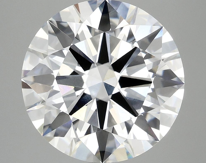6.11 Carat Round Shaped Ideal Cut VVS2 IGI Certified Lab Grown Diamond