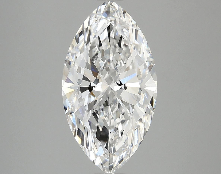 2.97 Carat Marquise Shaped Excellent Cut VS2 IGI Certified Lab Grown Diamond