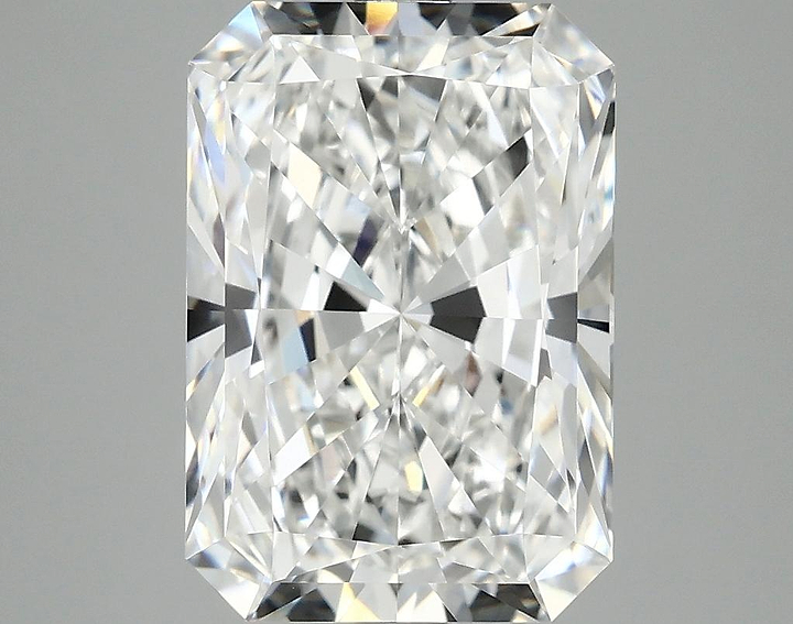 4.08 Carat Radiant Shaped Ideal Cut VVS2 IGI Certified Lab Grown Diamond