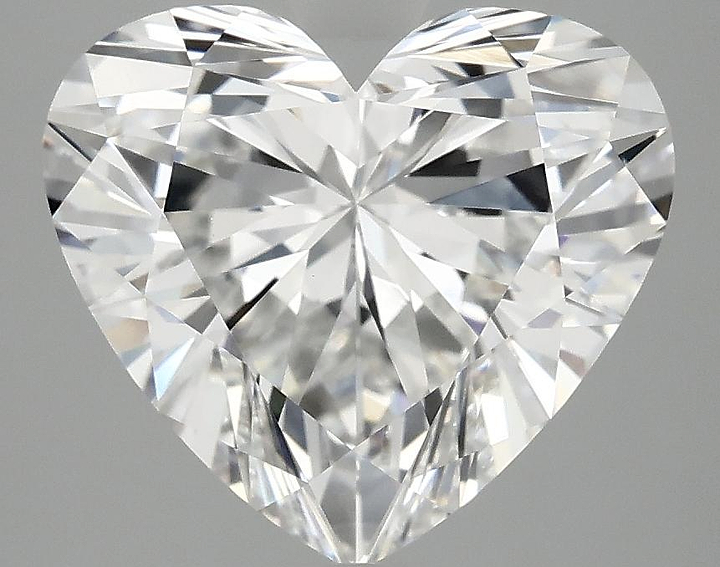 4.02 Carat Heart Shaped Ideal Cut VS1 IGI Certified Lab Grown Diamond