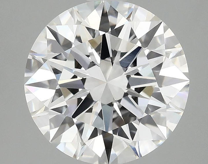 3.06 Carat Round Shaped Ideal Cut VVS2 IGI Certified Lab Grown Diamond