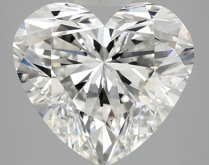 4.07 Carat Heart Shaped Ideal Cut VS1 IGI Certified Lab Grown Diamond
