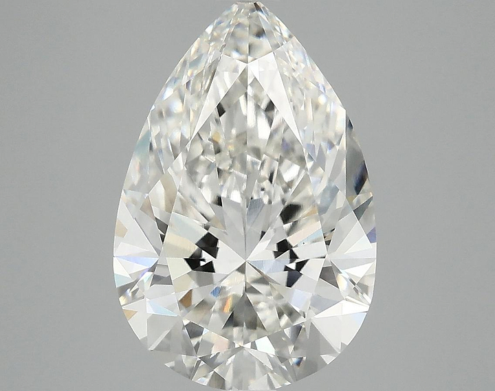 4.09 Carat Pear Shaped Excellent Cut VS1 IGI Certified Lab Grown Diamond