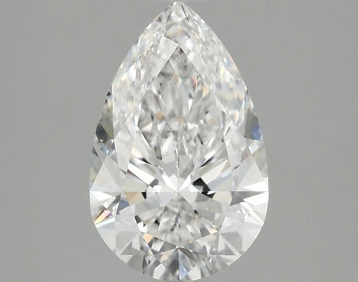 1.87 Carat Pear Shaped Ideal Cut VVS2 IGI Certified Lab Grown Diamond