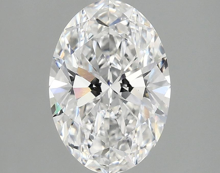 1.64 Carat Oval Shaped Ideal Cut VVS2 IGI Certified Lab Grown Diamond