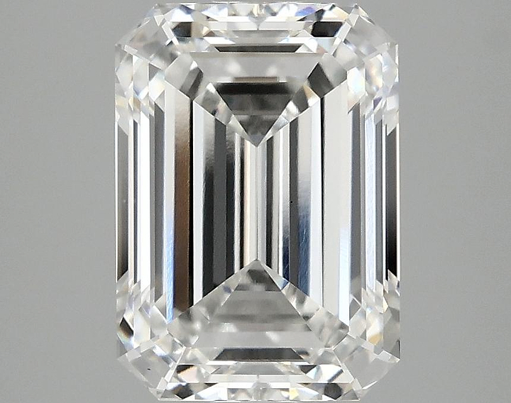 3.08 Carat Emerald Shaped Ideal Cut VS1 IGI Certified Lab Grown Diamond