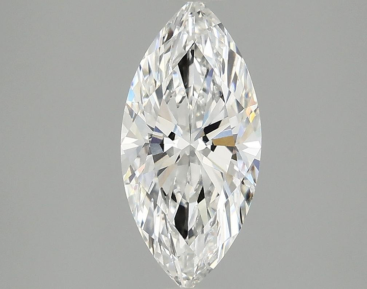 1.54 Carat Marquise Shaped Excellent Cut VVS2 IGI Certified Lab Grown Diamond