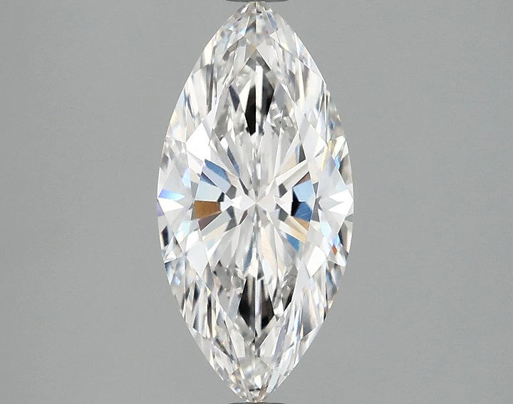 2.03 Carat Marquise Shaped Excellent Cut VS1 IGI Certified Lab Grown Diamond